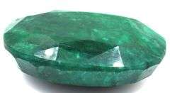 Fantastic 813.20CTS Oval Faceted Genuine Emerald Precious Loose Gemstone