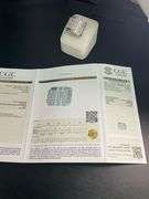 MEN'S CERTIFIED 14K WHITE GOLD DIAMOND RING