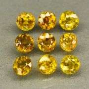 Collectors 2.80ct rich burnished gold Sphene set