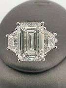 CERTIFIED BRAND NEW 14K WHIT GOLD DIAMOND RING. ALMOST 12.00 CARATS OF DIAMONDS