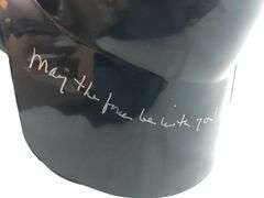 Dave Prowse James Earl Jones David Muir Signed Star Wars Darth Vader Helmet