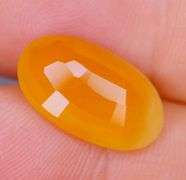 Huge! 17mm UNTREATED 4.95ct Mexican Fire Opal!