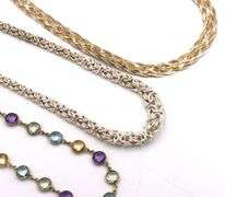 Group of vintage 925 sterling silver jewelry