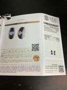 CERTIFIED 18K WHITE GOLD DIAMOND STUD EARRINGS