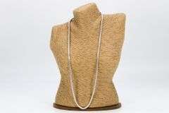 Sterling Silver Flexible Round Snake Chain 4mm 925 Italy New Necklace 24"