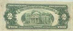 1928 G Near Unc Red Seal US Note.