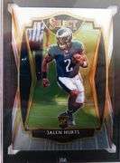 Jalen Hurts 2020 Rookie Football Card, 10 Gem Mint