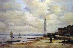 Highly Collectible After Eugene Boudin One of a kind oil on Canvas signed by the artist, The Honfleu