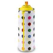 "Hirst Dots (Yellow)" by Mr. Brainwash