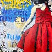 "Beautiful Girl" by Mr. Brainwash