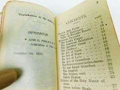 1905 Key of Heaven Prayer Book for Holy Communion