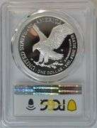 PREMIER 2021-W Flawless Proof $1 Silver Eagle (Ty 2). PCGS PR70DCAM