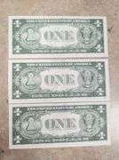(2 Lots Of 3 & 2 Lots Of 2) (4 Lots/10 Notes Total) Consecutive Silver Certificates, UNC