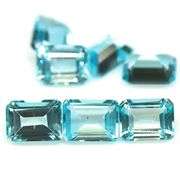 High fire 14.01ct sky blue Topaz set