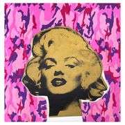 "Marilyn Monroe" by Steve Kaufman (1960-2010)