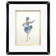 "Les Perruches, September 11, 1959" by Erte (1892-1990)