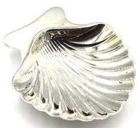 Tiffany & Co silver shell tray