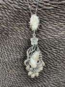 Oxidized Sterling Silver 925 20" Necklace & Pendant with Freshwater Pearls Custom Piece