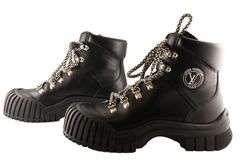 Louis Vuitton leather Combat boots