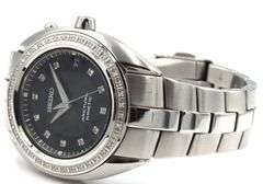 Seiko diamond Arctura Kinetic watch