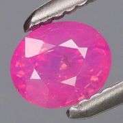 Whoah! It's pink perfection! Rare .54ct UNTREATED pink Sapphire!
