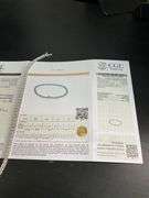 CERTIFIED 14K WHITE GOLD DIAMOND BRACELET