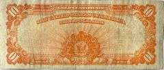 $ 20 1922 Series Gold Certificate
