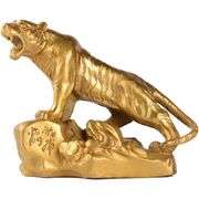 Feng Shui Brass Tiger Lucky Wealth Symbol