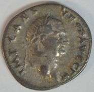 Very scarce Vespasian Roman Silver Denarius, 69-79 AD