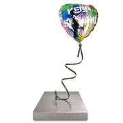 "Flying Balloon Heart" by Mr. Brainwash