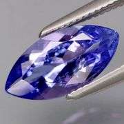 Vibrant 1.67ct VS grade violet blue Tanzanite! Gentle heat!