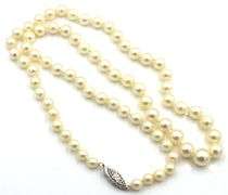 6.5-9mm Graduated pearl necklace