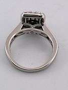 CERTIFIED 14K WHITE GOLD DIAMOND RING