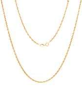 Lacy 18K YG Rope Variation Necklace