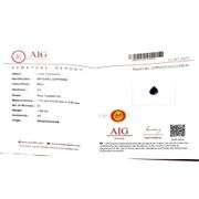 Certified! 1.68ct top cobalt blue eye clean Sapphire! Heated only!