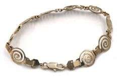 Group lot of Vintage 925 sterling silver bracelets