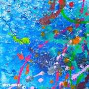 "Untitled Abstract" by Wyland