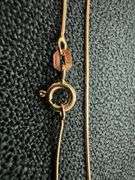 22k Rose Gold Plated Sterling Silver Magic Snake Chain .8mm Solid 925 Italy Brazilian Necklace 15"