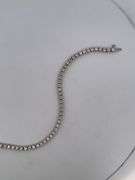 CERTIFIED 14K WHITE GOLD DIAMOND BRACELET