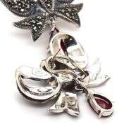 925 Sterling silver bow earrings