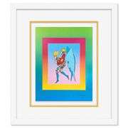 "Tip Toe Floating on Blends II" by Peter Max