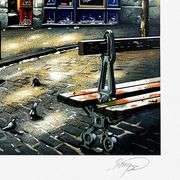 "Le Bateau Lavoir (White)" by Thomas Pradzynski (1951-2007)