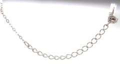 925 Sterling silver 5 clover black onyx necklace