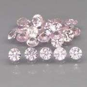 Wow! 2.55cts of baby doll pink UNTREATED Sapphires!