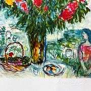 "Le Grand Bouquet" by Marc Chagall (1887-1985)