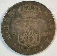 Scarcer 1795 Mexico 4 Reales Silver Piece