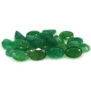 Rich emerald green 9.87ct 22pc Emerald set