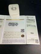 CERTIFIED PLATINUM AND DIAMOND RING