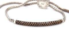 John Hardy classic chain sterling silver and citrine bar bolo bracelet