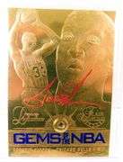 Scottie Pippen 23KT Gold Basketball Card , Red Signature